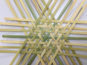 画像1: 麻の葉編み
